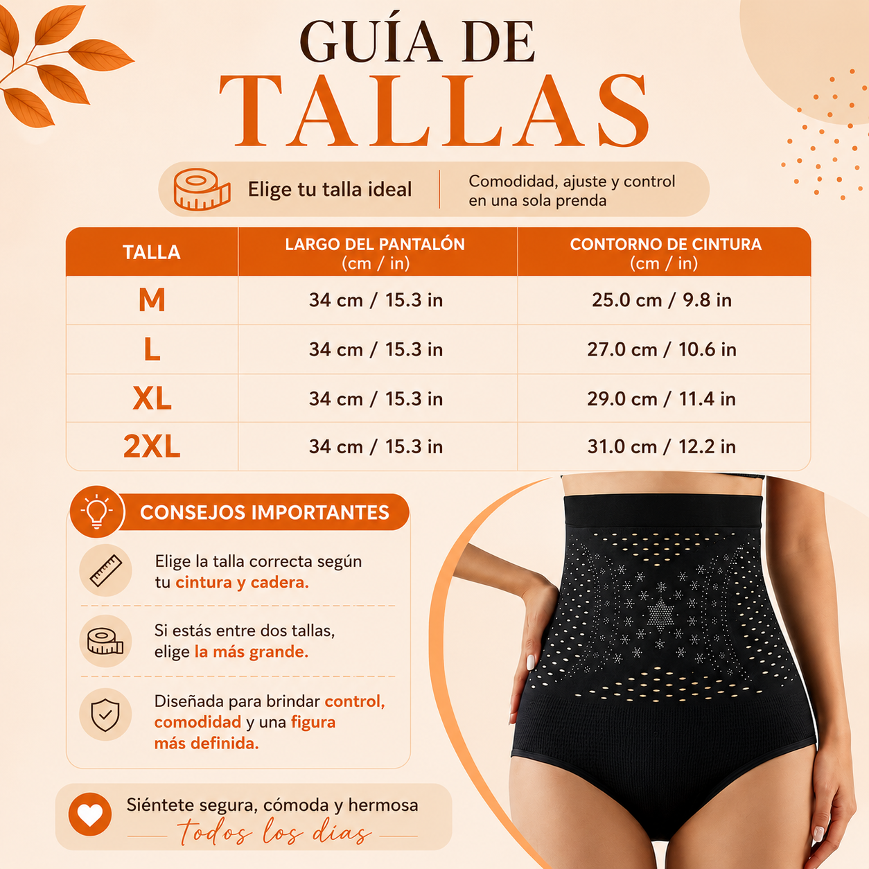 PANTY FAJA MOLDEADORA CONTROL ABDOMEN