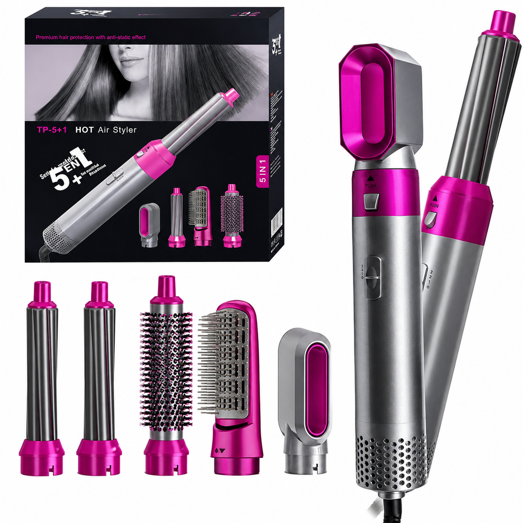A082 Cepillo Modelador 5 en 1 Hot Air