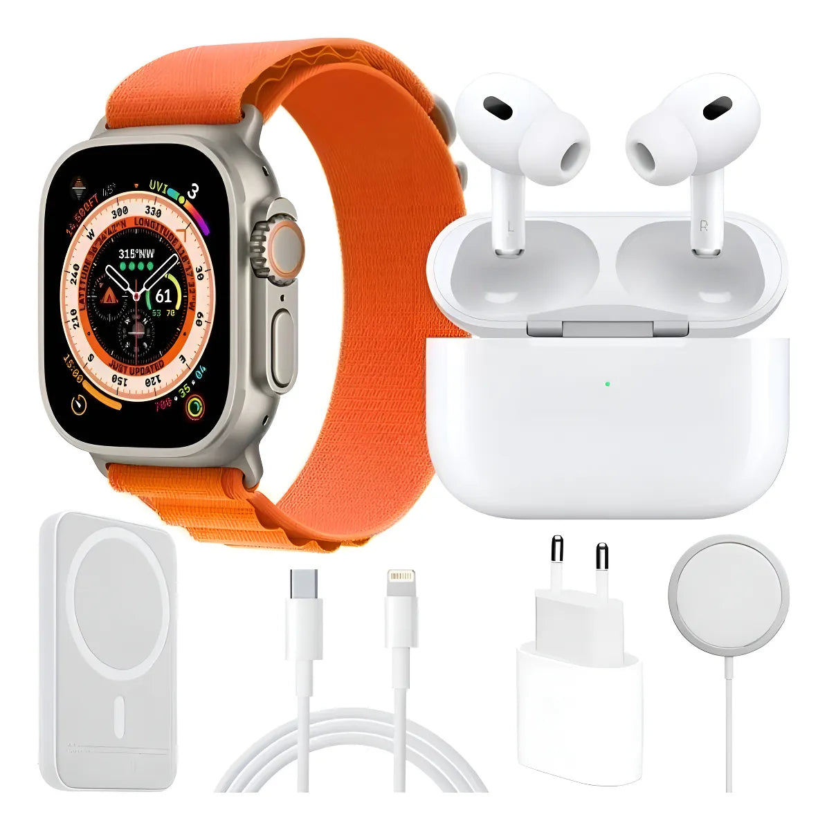 Combo Smartwatch X8 Ultra Max 8 en 1