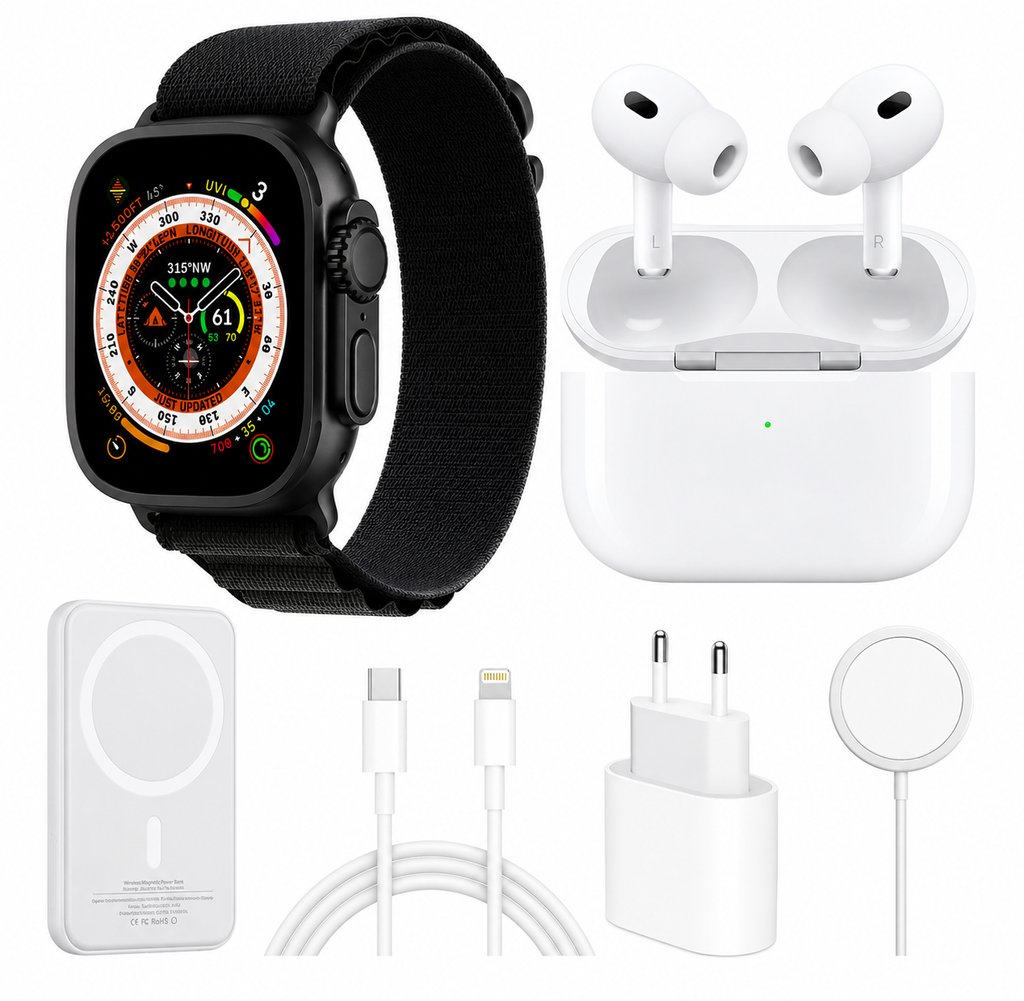 Combo Smartwatch X8 Ultra Max 8 en 1